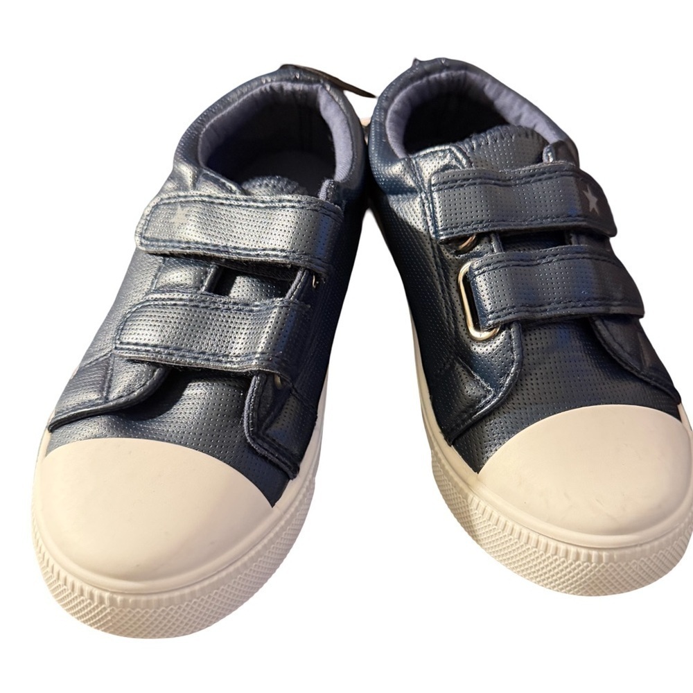NWT Toddler Unisex Sneakers Navy Blue White size 11 - Picture 1 of 11